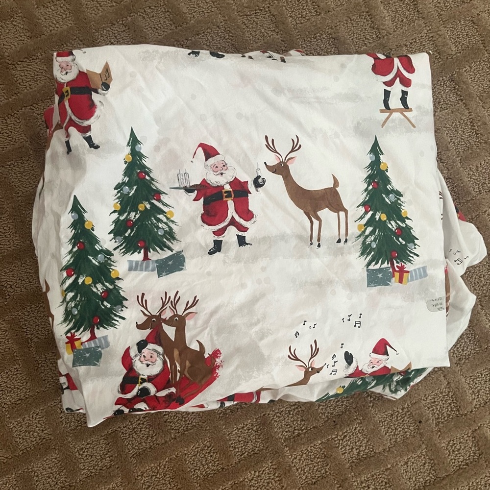Pottery Barn Christmas Sheets